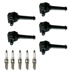 5X Ignition Coil & Spark Plug Kits for Volvo C70 S60 S80 V70 XC70 XC90 (1998–2019)