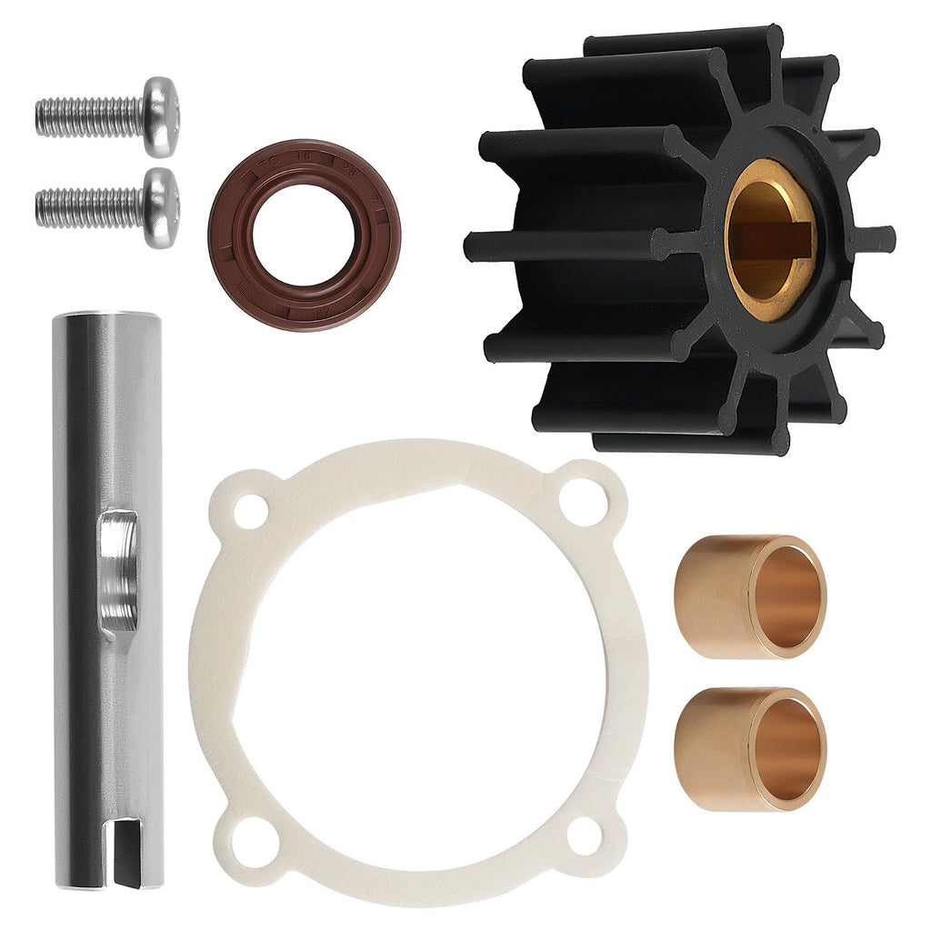 Impeller Kit for Volvo Penta 250B AQ151A AQ151B AQ171A AQ171C (–) 875574-6