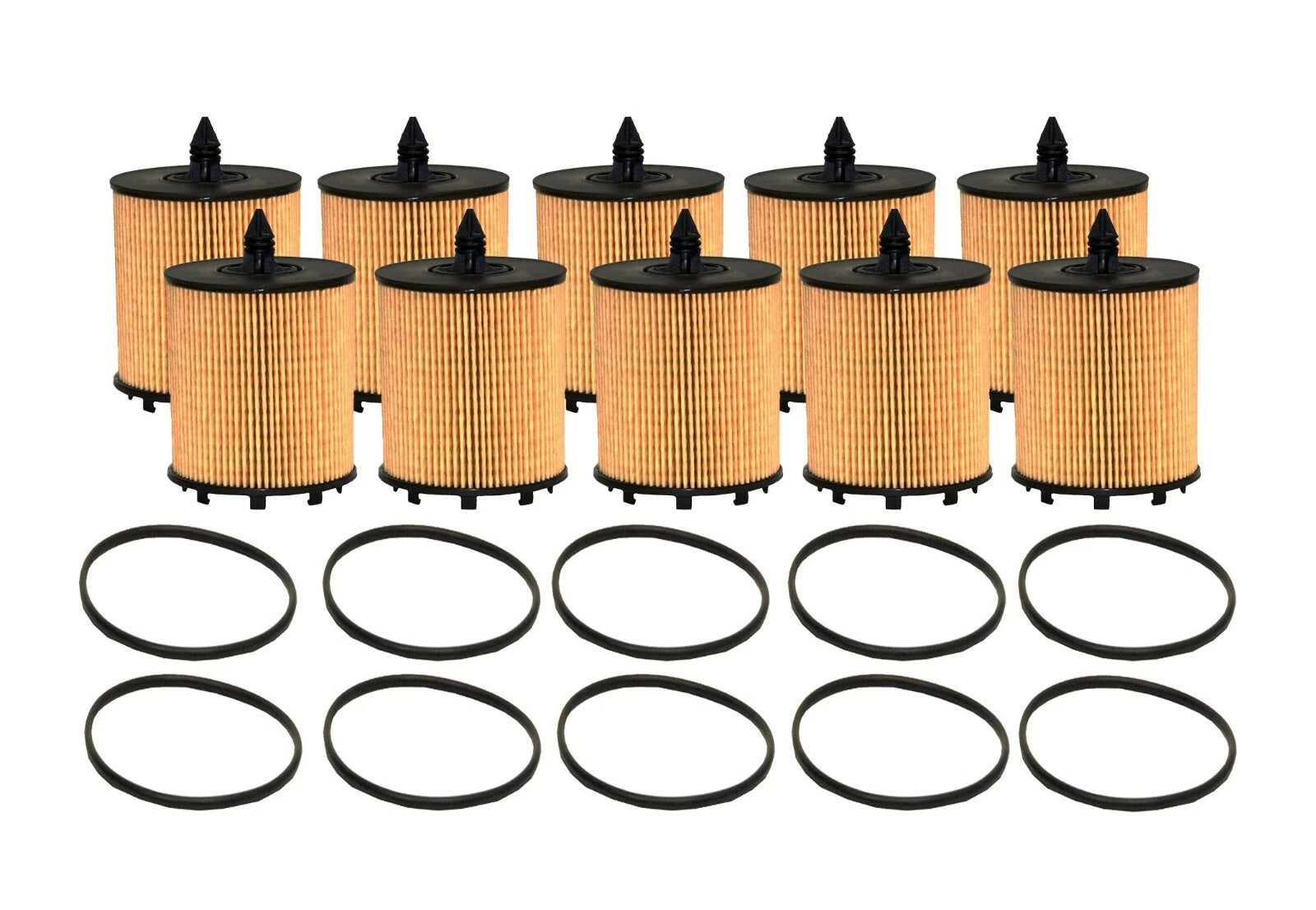 Set of 10 Engine Oil Filters for Buick Cadillac Chevy GMC Pontiac Saab