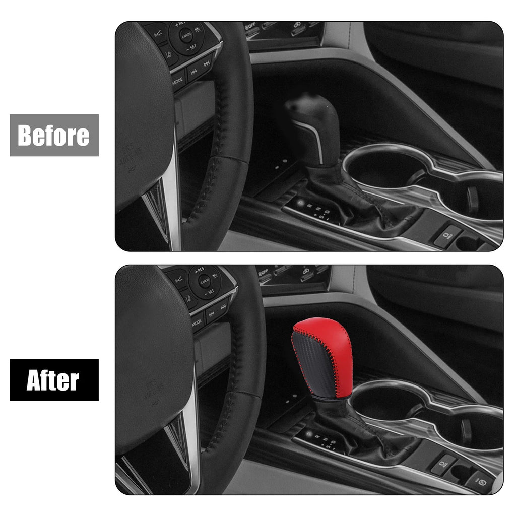 Faux Leather Gear Shift Knob Cover for Honda Accord (2018–2023)