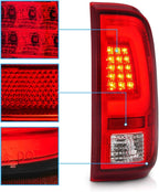 Shape LED Red Tail Lights Lamps for Ford F250 F350 F450 Super Duty (2008–2016)