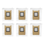 Set of 4 Leak Proof Dust Bags for eufy C28 E25 E28 Robot Vacuum Cleaner