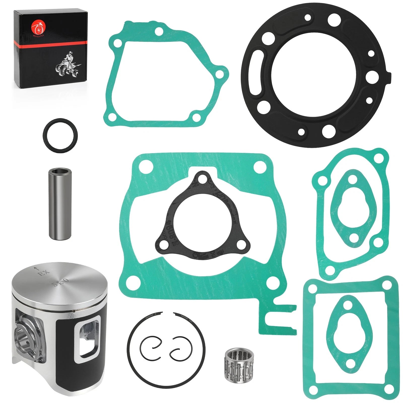 Top End Rebuild Kit for Honda CR125R (1992–1999) - Piston, Needle Bearing, Gaskets
