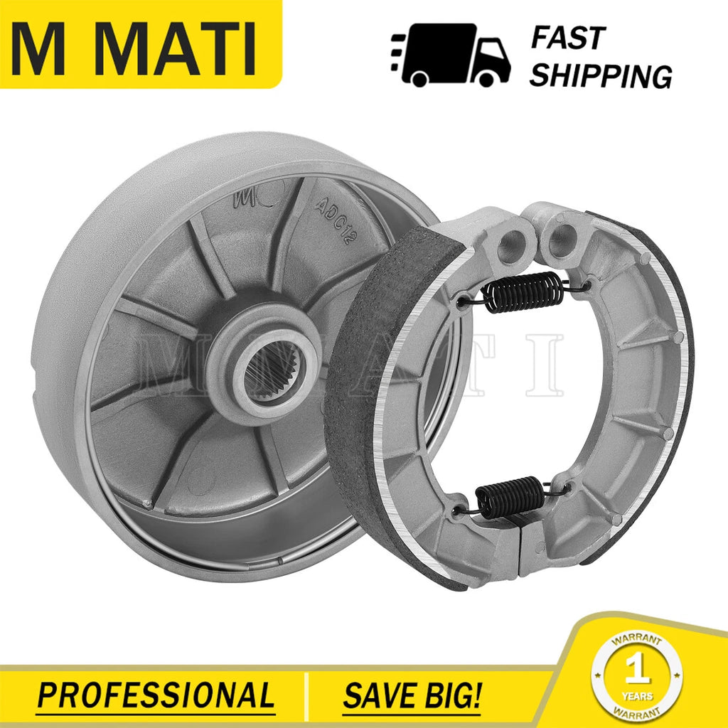 Rear Brake Drum with Brake Shoes for Honda Foreman 500 TRX500FE (2005–2011)