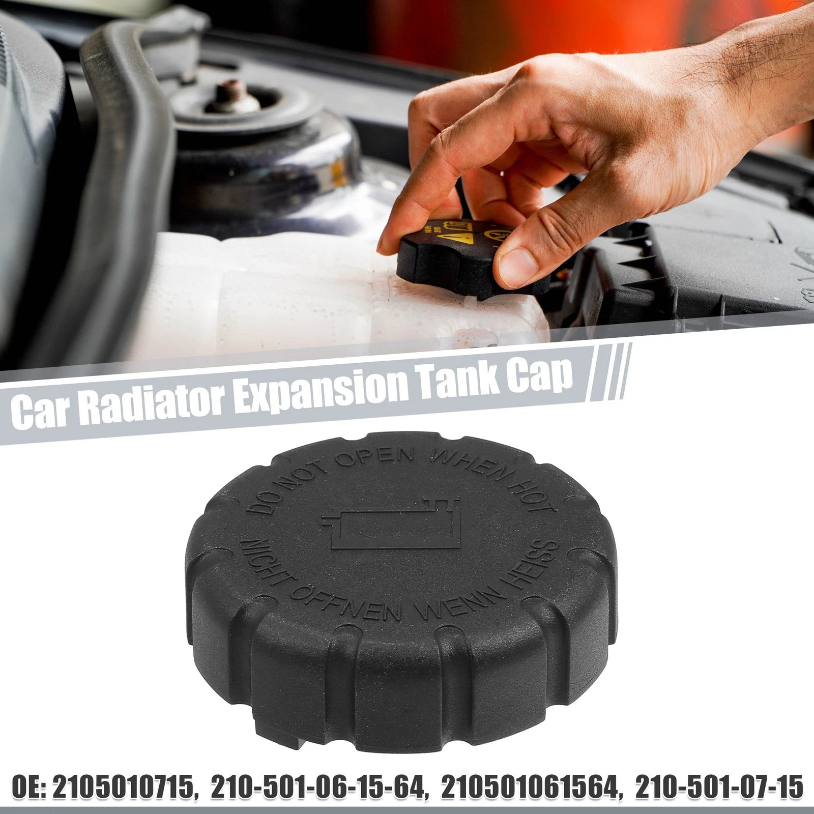 Coolant Reservoir Tank Cap for Mercedes-Benz C-Class (W202 W203 W204)