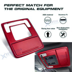 Red ABS Interior Reading Light Panel Moulding for Honda Civic (2022-2025)