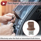 Turn Signal Light Socket for Ford (No.ZFC02280UA)