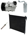 AC Compressor Kit With Condenser for Ford F-250 Super Duty 6.0L (2007)