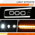 Full LED DRL Projector Headlights for Ram 2500-5500 (2019–2024)