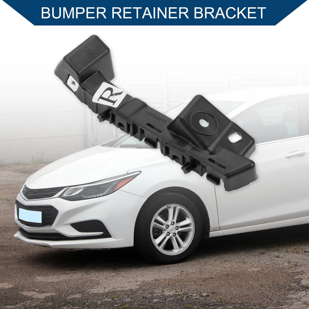 Right Front Bumper Support Bracket for Chevy Malibu (2016–2022) ABS Black