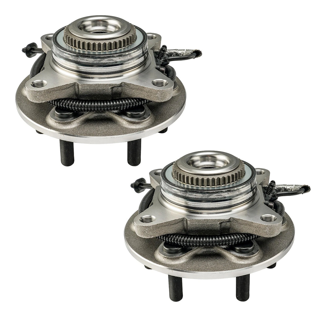 2x Wheel Hub and Bearing Assembly Front for 2018-2020 Ford F-150 (3.5L)