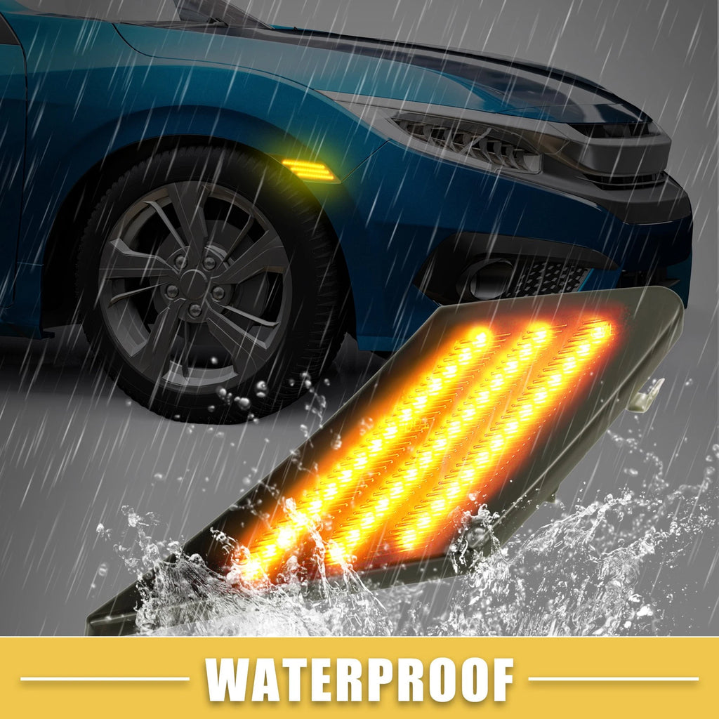 Pair Front LED Side Marker Lights 84912CA150 for Scion FR-S (2013–2016)