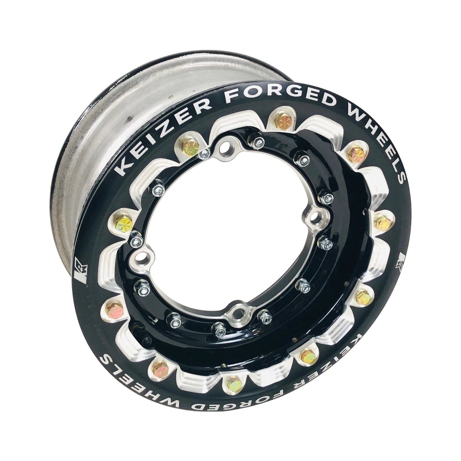 Keizer Racing Forged Dual Beadlock Wheels Set of 2 for Suzuki LTR450 LTZ400 (2006–2023)