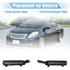1 Pair Front Bumper Mounting Support Bracket 62224EM30A for Nissan Versa (2007–2012)
