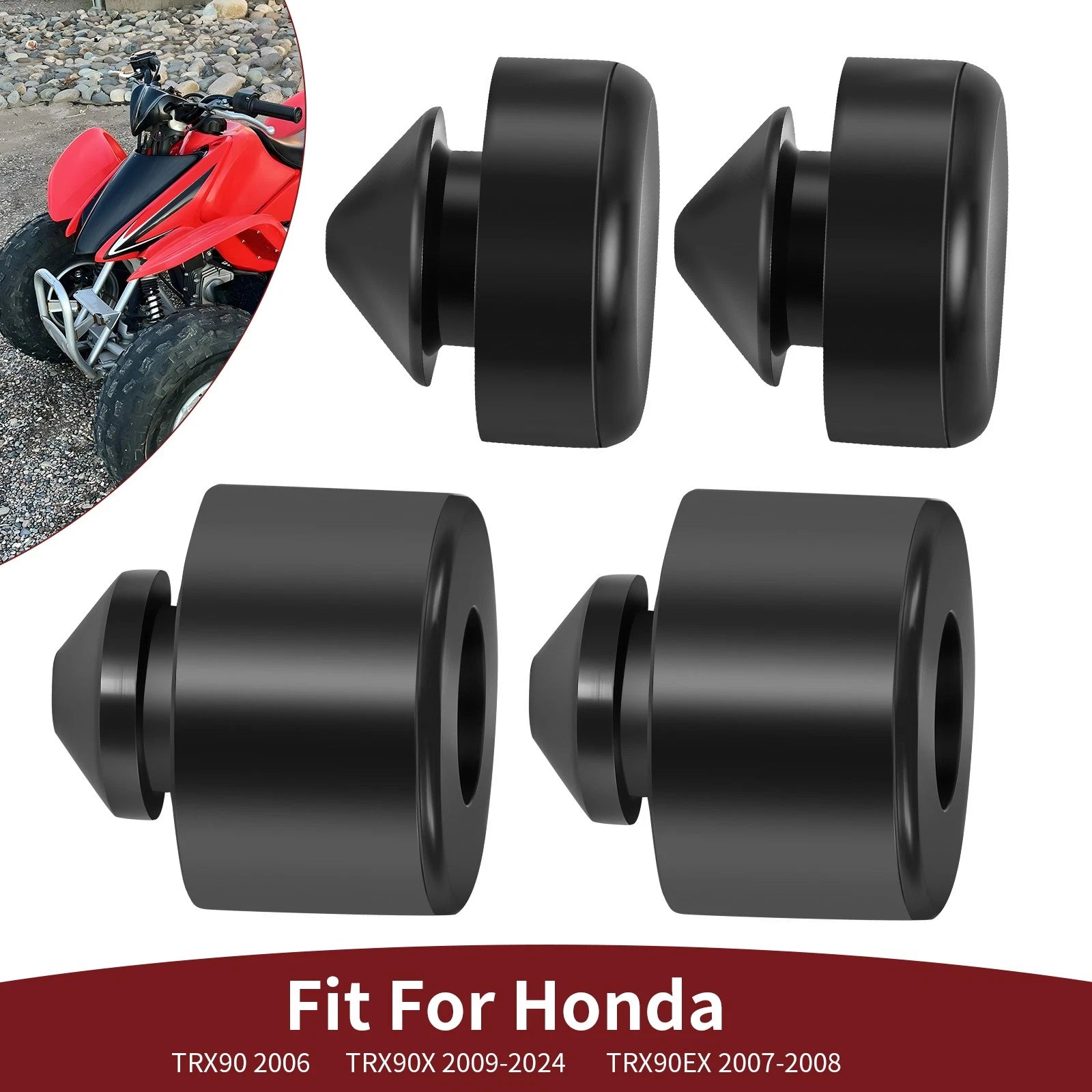 Rubber Seat Cushion for Honda Sportrax 90 TRX90 (2006–2008)