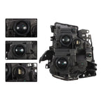 Set of 2 Halogen Headlights for Ram 2500 3500 (2019–2024) Left+Right Black