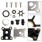 Water Pump Impeller Kit for Johnson Evinrude 8-15HP Outboard (18-3327)