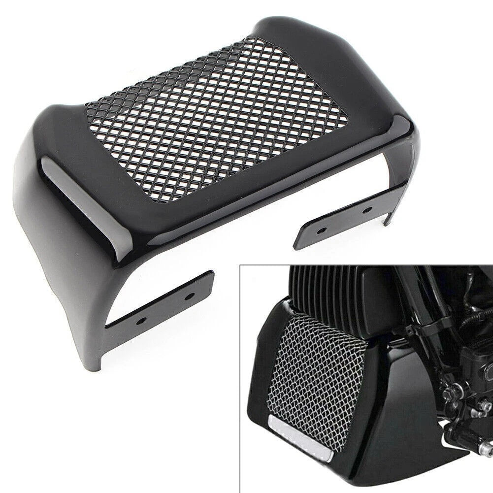 Oil Cooler Cover Kit for Harley Touring FLHR FLHRC FLHX FLHXS (2017–2020) Black