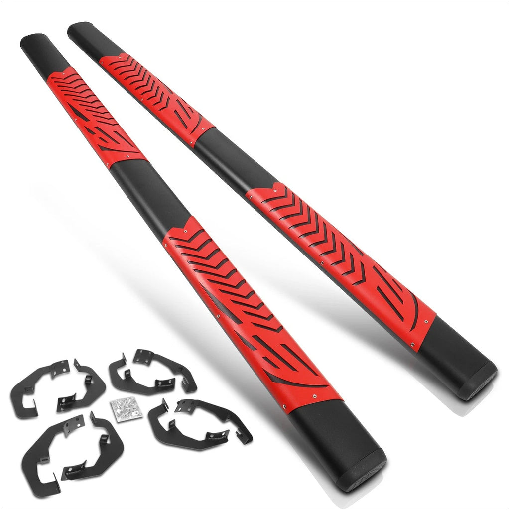 Set of 2 Red 3D LED L-Bar Tail Lights for Ford Super Duty (2008–2016)