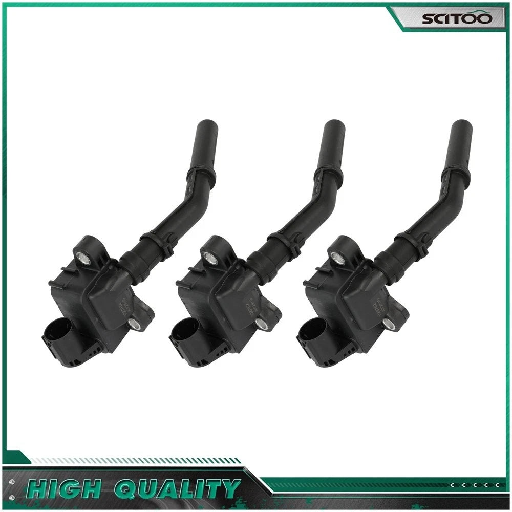 3X Ignition Coils for Mercedes-Benz CLS450 E450 GLE450 S500 S580e CLS53 AMG (2019–2023)