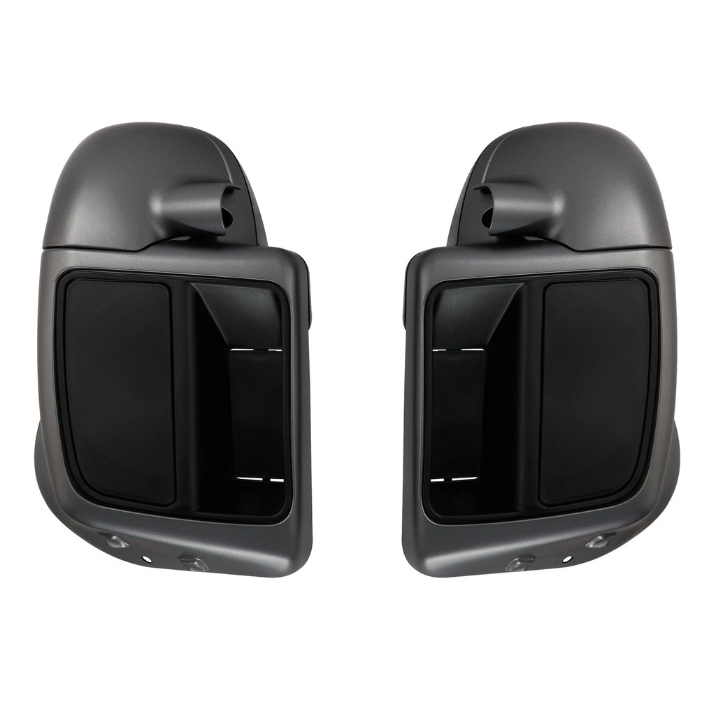 Lower Vented Fairings for Harley Touring Road Glide (2014–2025) Charcoal Denim