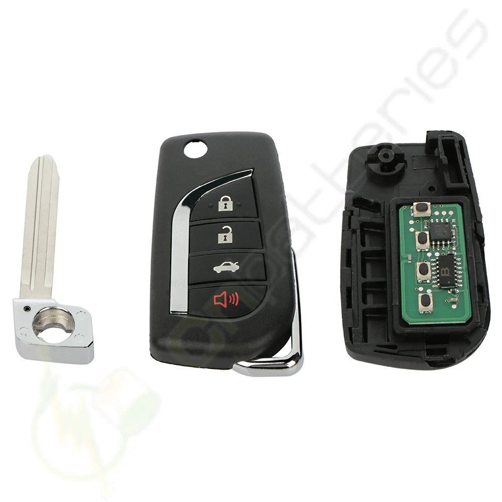 2 Smart Keyless Entry Remote Key Fobs for Toyota Camry (2018–2021)