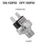 Air Suspension Pressure Switch Tool 1/4NPT Male Thread AC110V