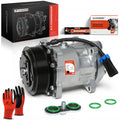 A/C Compressor with Clutch for Chevy C6500 Kodiak GMC C6000 (1996–2009)