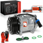 A/C Compressor with Clutch for Chevy C6500 Kodiak GMC C6000 (1996–2009)
