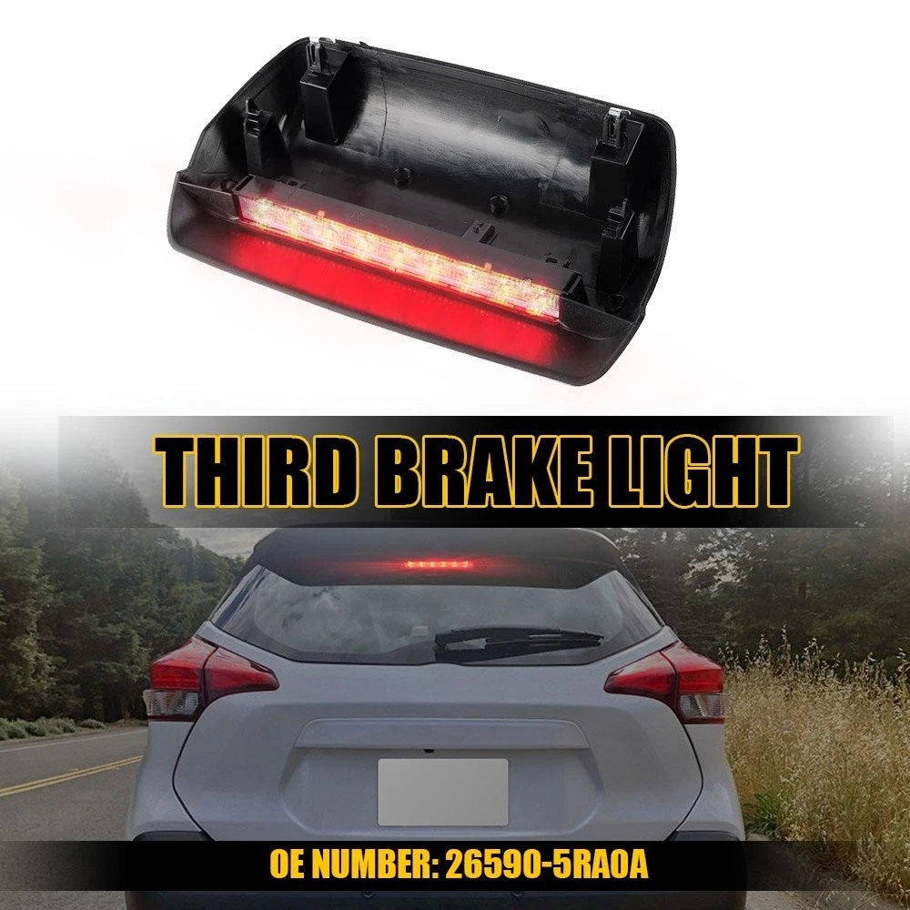 LED Rear High Mount Third Brake Light for Nissan Kicks (2017–2020) 26590-5RA0A