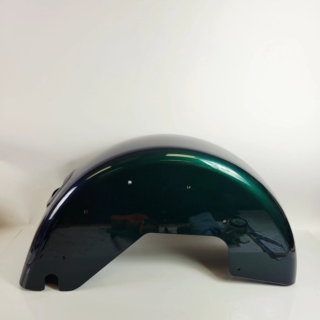 Left Side Rear Fender for Harley-Davidson Tri Glide Trike (2021) - Snake Venom Green