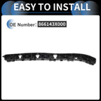 Right Rear Bumper Retainer Bracket No. 866143X000 for Hyundai Elantra (2011–2016)