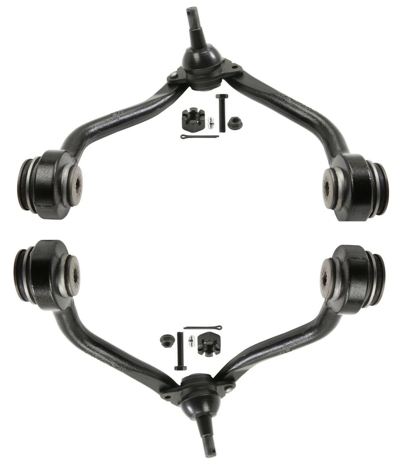 Moog Front Upper Control Arms Ball Joints Kit for Chevy GMC K2500 K3500 (1999–2007)