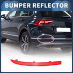 Bumper Reflector No. 5N0945105 for Volkswagen Tiguan (2010–2017) Red Rear Left