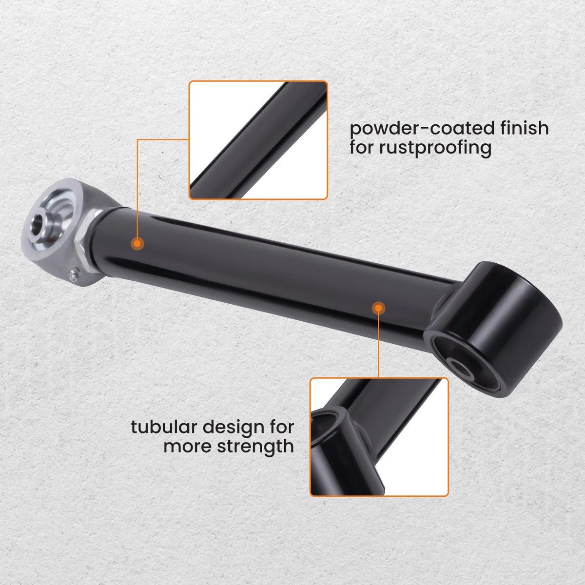 Adjustable Control Arms for Jeep Wrangler JK (2007–2018)