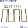 Set of 4 Square U-Bolts for Silverado GMC Sierra (1988–2019)