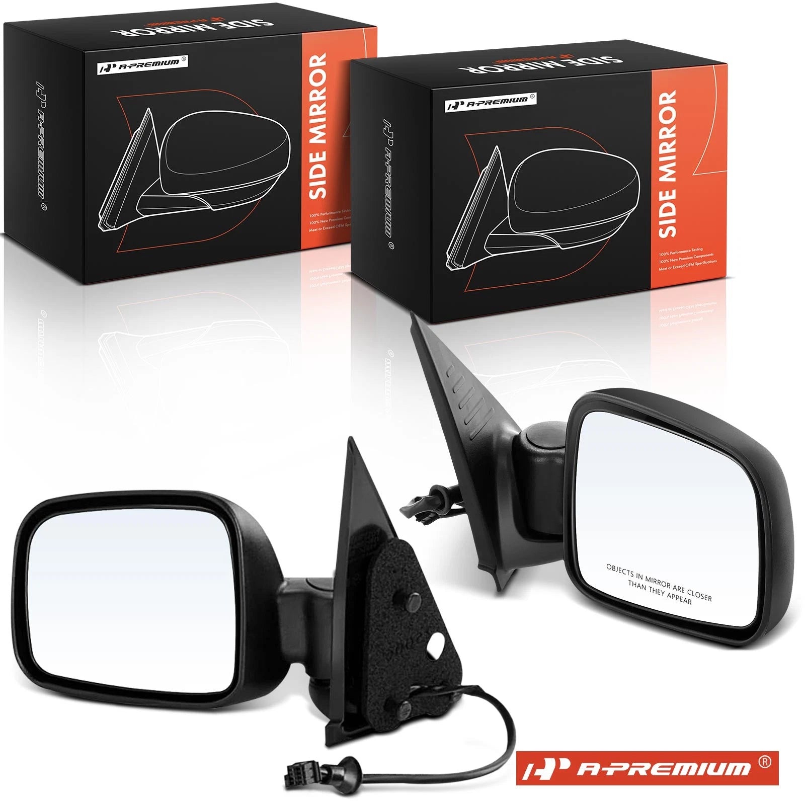Power Adjust Side Mirrors for Jeep Liberty (2002–2007)