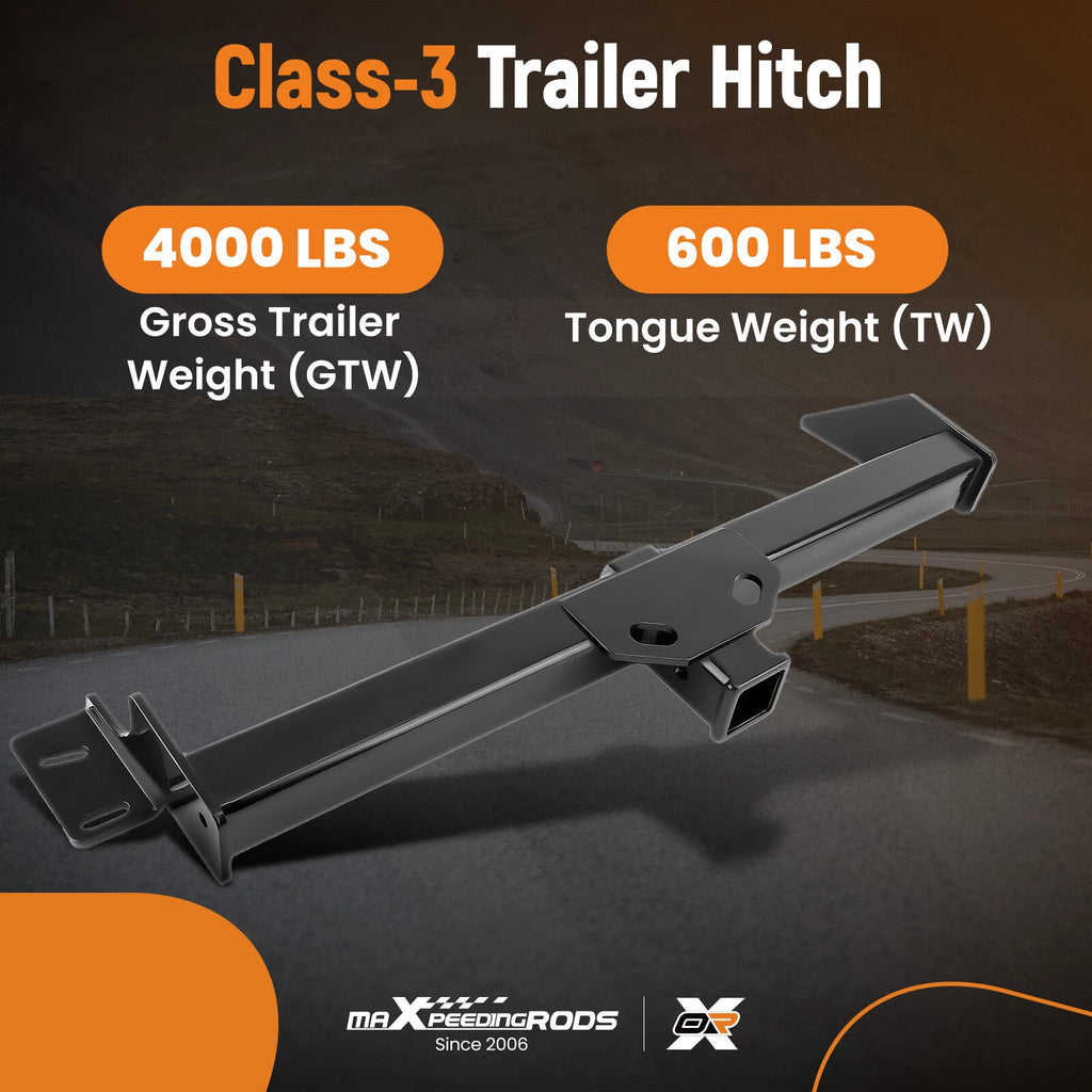 Class 3 Trailer Hitch Receiver for Toyota RAV4 (1996-2005) 4000lbs