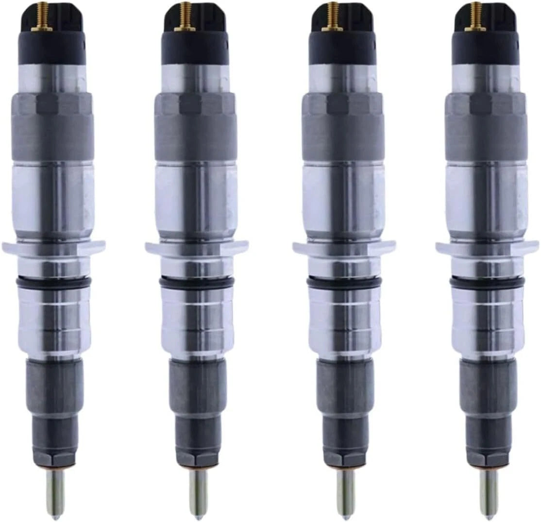 Set of 4 Fuel Injectors 3976372 for Komatsu Cummins PC200-8 PC200LC-8 QSB6.7