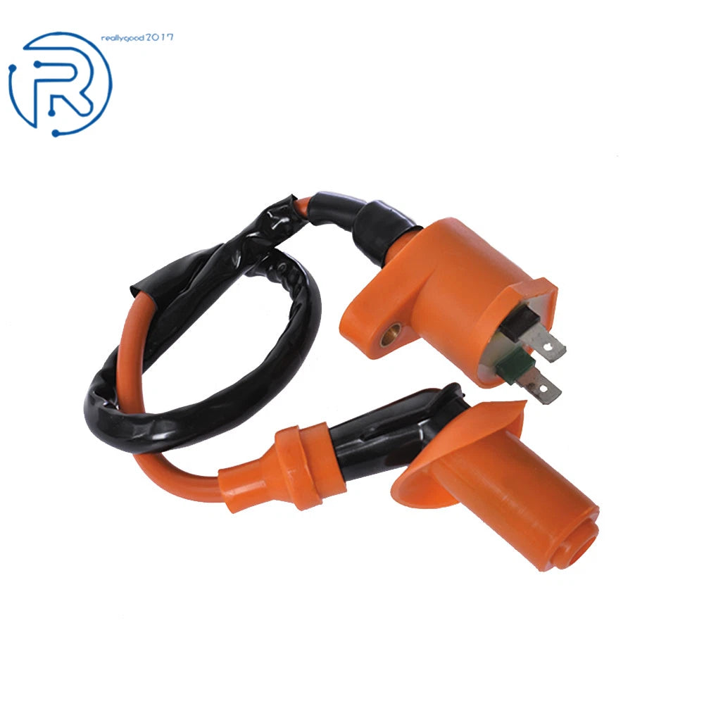 CDI Box Ignition Coil Spark Plug for GY6 Scooter (50CC-150CC)
