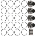 4 Piston & Ring Kit for Hyundai Kia Accent Rio 1.6L (2012–2016)