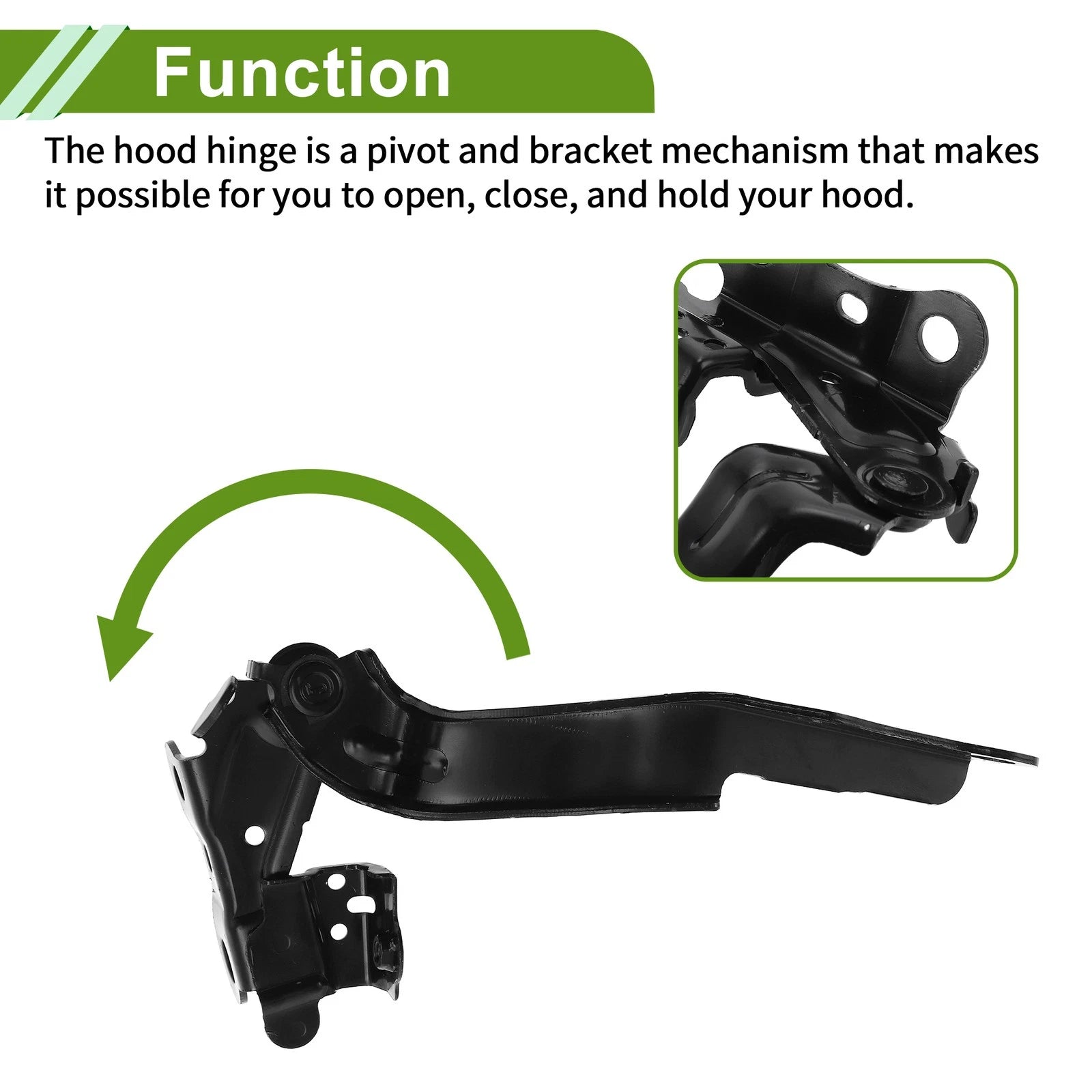 Hood Hinges for Toyota Camry (2018–2022) 1 Pair