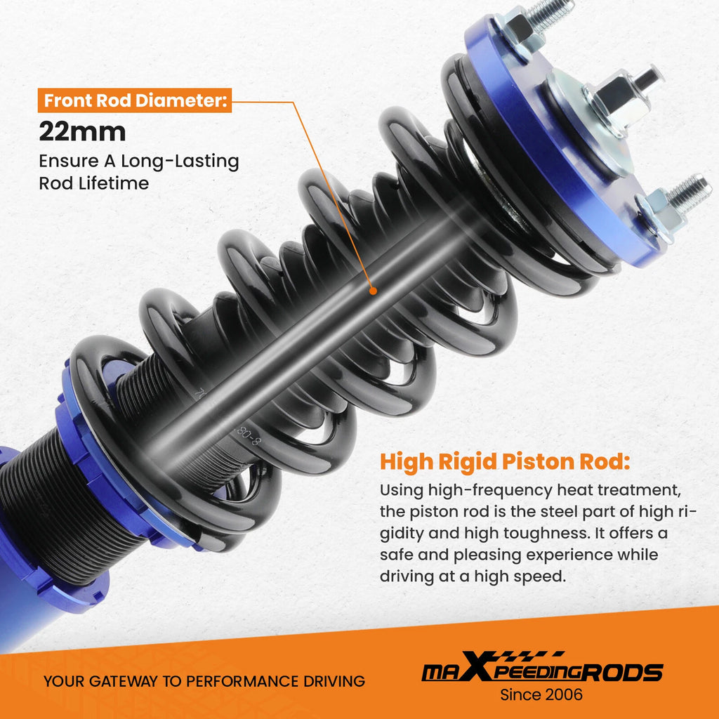 Adjustable Coilovers Camber Kit Toe Combo for Honda Civic EK (1996–2000)
