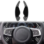 Carbon Fiber Steering Wheel Shift Paddle Shifter for Jaguar XE F-PACE XJ