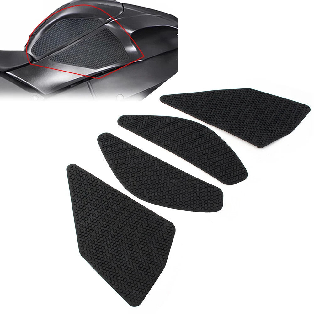 Side Knee Tank Traction Grips Pad Protector for Kawasaki ZX10R (2011–2019)