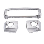 Front Bumper Cover for Toyota Tundra (2007–2013) Chrome, W/Sensor Hole