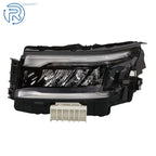 LED Driver Side Headlight for Nissan Frontier (2022–2024) Black Clear DRL