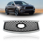 Chrome Front Upper Grille for Infiniti QX50 (2019–2023)
