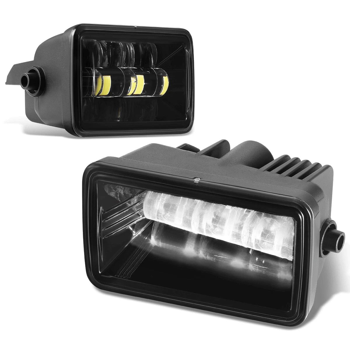 LED Projector Fog Lights for Ford F150 (2015–2020) - Black Housing