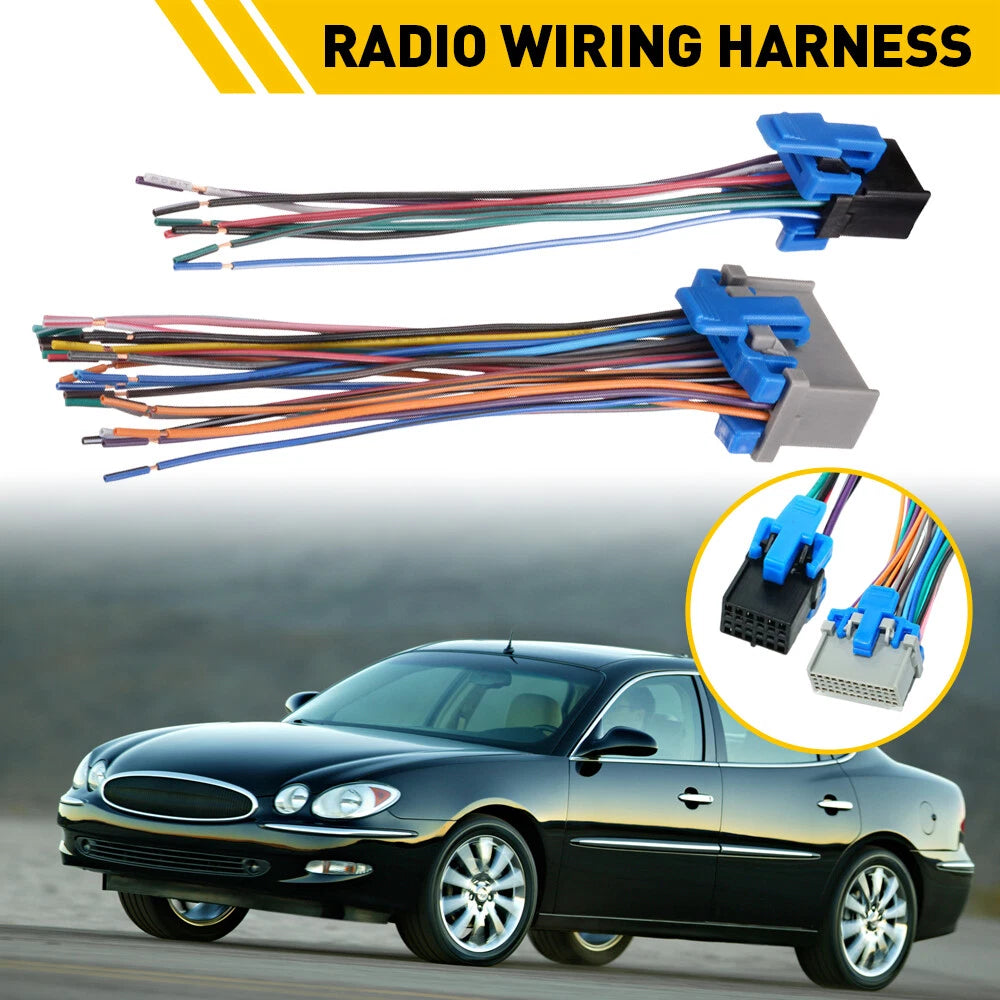 Reverse Radio Stereo Wiring Harness Adapter for GM (2000-Present)